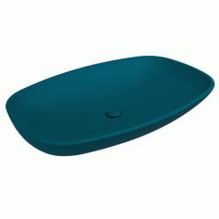 Раковина подвесная Flaminia Nuda 86х58 5080PET, Petrolio
