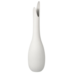 Ваза "Капля дождя" 41 см, белая