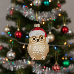 Елочная игрушка "Совенок" 7 см