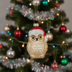 Елочная игрушка "Совенок" 7 см