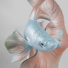 Статуэтка "Рыба Петушок" 36х31х30 см (правая)