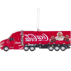 Игрушка на елку "Грузовик Coca-Cola" 12,7 см