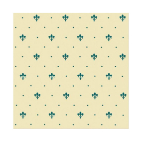 Плитка керамическая Petracer's Grand Elegance 20х20, Giglio Verde Su Crema, 7,5 мм