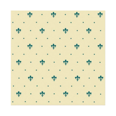 Плитка керамическая Petracer's Grand Elegance 20х20, Giglio Verde Su Crema, 7,5 мм