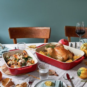 Форма для запекания прямоугольная Staub Ceramic 27х20 см, вишневая