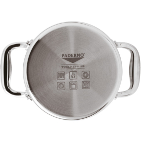 Кастрюля Paderno Pentolame S.1220 5-Ply 12 см