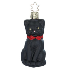 Игрушка на елку "Purr-fect black (кот)" 8,5 см