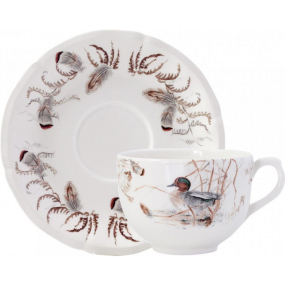 Чашка для завтрака с блюдцем Sologne 500 мл