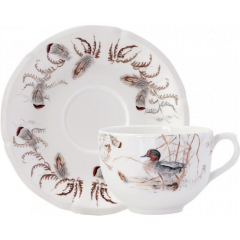 Чашка для завтрака с блюдцем Sologne 500 мл