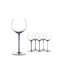 Бокал для вина Oaked Chardonnay Fatto a Mano 655 мл, синий