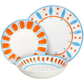 Набор посуды на 6 персон Vietri, 18 предметов