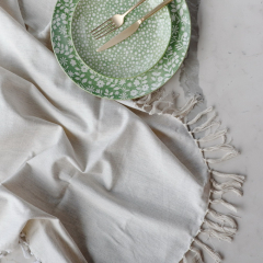 Скатерть квадратная Textile Chambray Ecru 140х140 см