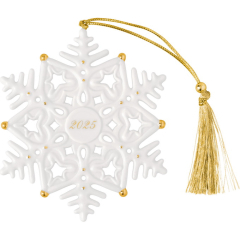 Елочная игрушка "Снежинка" Christmas Classics 10,5 см