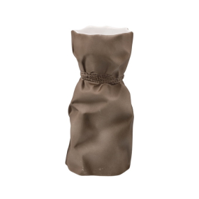 Ваза Papyrus 16 см, коричневая