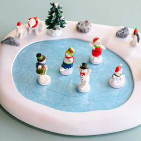 Фигурка "Секретный бал снеговиков" 30,7х25,3х12,3 см