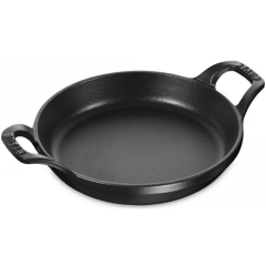 Сковорода круглая с двумя ручками Staub Specials 20 см, черная