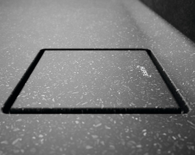 Душевой поддон Huppe EasyFlat, 160х90, матовый антрацит