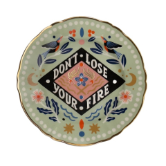 Блюдце "Don’t Lose your Fire" 16,5 см