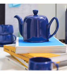 Заварник Salam Monochrome 700 мл, цвет синий