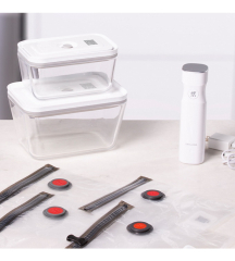 Набор для вакуумного хранения продуктов Zwilling Fresh&Save, 7 предметов, материал стекло