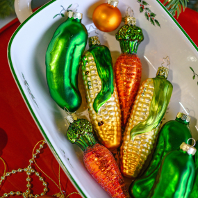 Игрушка на елку "Кукуруза" 12 см