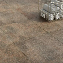 Керамогранит Italon District X2 60х60 Strutturato, Emerald, 20 мм