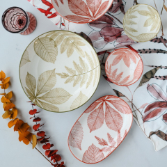 Блюдо овальное Portata Natura 23х16 см, красное