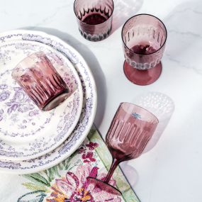 Бокал для вина Glass Serena 450 мл, фиолетовый