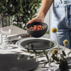 Тарелка салатная Manufacture Rock 22 см