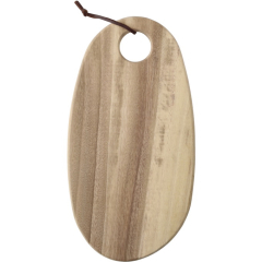 Доска для нарезки овальная Starbamboo Acacia 41х21 см