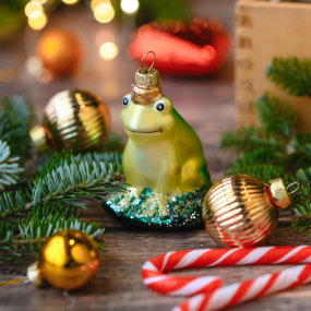Елочная игрушка "Царевна-лягушка" 9,5 см