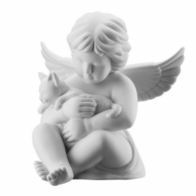Фигурка "Ангел с котенком" 14 см