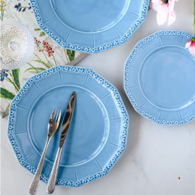 Тарелка салатная Maria Dream Blue 21 см