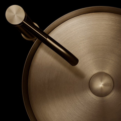 Раковина накладная Gessi 316 40х40 54601.726, Warm Bronze