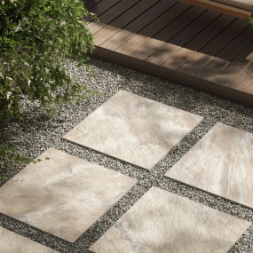 Керамогранит Italon Magnetique X2 60х60 Strutturato, Mineral White, 20 мм