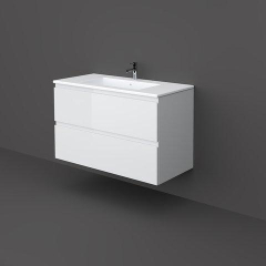 Тумба подвесная под раковину RAK Ceramics Joy JOYWH080PWH