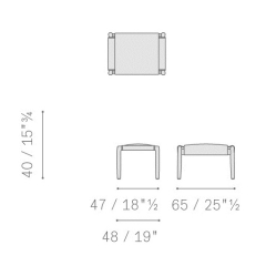 Пуф Poltrona Frau Times Lounge