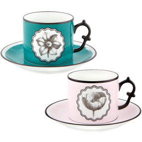 Набор чашек чайных с блюдцами Herbariae by Christian Lacroix 220 мл, 4 предмета