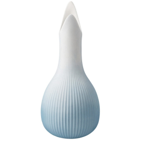 Ваза "Капля дождя" 25 см, голубая