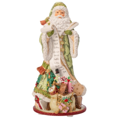 Фигурка "Санта со списком подарков" 27 см