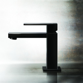 Смеситель для раковины Gessi Rettangolo 20002.706, черный PVD