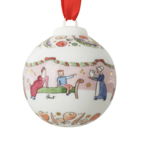 Елочный шар Hutschenreuther Christmas feast 5 см