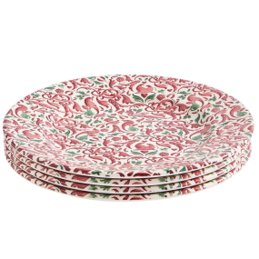 Набор тарелок салатных Spode Christmas Tree Yuletide 20 см, 4 шт