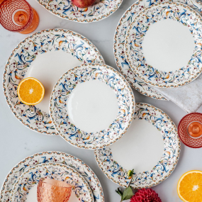 Набор тарелок салатных Toscana 23,2 см, 4 шт