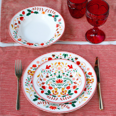 Набор посуды на 6 персон Winter Folk, 18 предметов