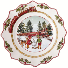 Тарелка салатная Annual Christmas Edition 24 см