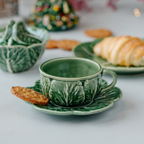 Чашка чайная с блюдцем Couve Natural 227 мл