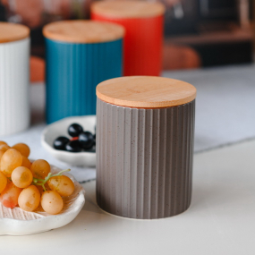 Емкость для хранения Rice 600 мл, коричневая