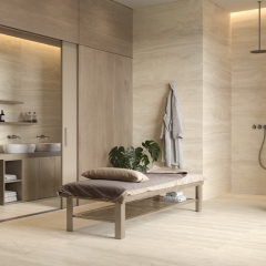 Керамогранит Imola The Rock 120х120 N, Travertino Argentum, 6,5 мм