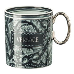 Кружка Versace Barocco Haze 300 мл, черная